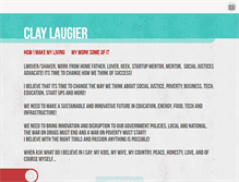 Tablet Screenshot of claylaugier.tumblr.com