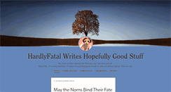 Desktop Screenshot of hardlyfatal.tumblr.com