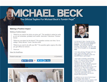 Tablet Screenshot of michaelrbeck.tumblr.com