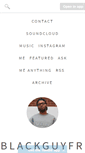 Mobile Screenshot of blackguyfrommontreal.tumblr.com