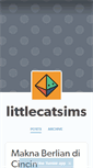 Mobile Screenshot of littlecatsims.tumblr.com