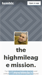 Mobile Screenshot of highmileage.tumblr.com