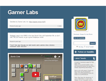 Tablet Screenshot of garnerlabs.tumblr.com
