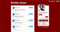 Desktop Screenshot of bradley-james.tumblr.com