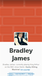 Mobile Screenshot of bradley-james.tumblr.com