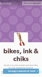 Mobile Screenshot of bikesandchicks.tumblr.com