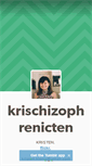 Mobile Screenshot of krischizophrenicten.tumblr.com