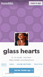 Mobile Screenshot of glasshearts.tumblr.com