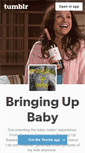 Mobile Screenshot of bringingupbaby.tumblr.com