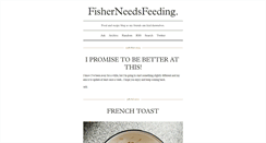 Desktop Screenshot of fisherneedsfeeding.tumblr.com