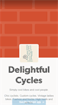 Mobile Screenshot of delightfulcycles.tumblr.com