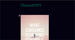 Desktop Screenshot of choosejuicy.tumblr.com