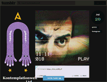 Tablet Screenshot of kontemplationwelt.tumblr.com