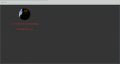 Desktop Screenshot of alifetimeofcrushes.tumblr.com