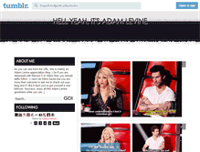 Tablet Screenshot of hellyeah-adamlevine.tumblr.com