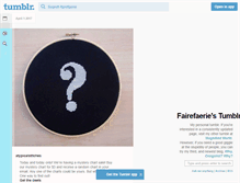Tablet Screenshot of fairefaerie.tumblr.com