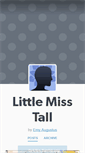 Mobile Screenshot of littlemisstall.tumblr.com