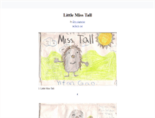 Tablet Screenshot of littlemisstall.tumblr.com