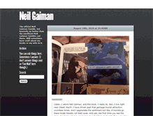 Tablet Screenshot of neil-gaiman.tumblr.com