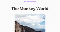 Desktop Screenshot of monkeyfap.tumblr.com