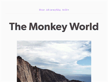 Tablet Screenshot of monkeyfap.tumblr.com