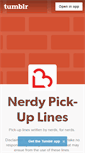 Mobile Screenshot of pickupnerds.tumblr.com