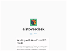 Tablet Screenshot of alstoverdesk.tumblr.com