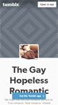 Mobile Screenshot of gayromantic.tumblr.com