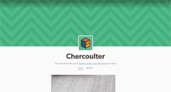 Desktop Screenshot of chercoulter.tumblr.com