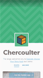 Mobile Screenshot of chercoulter.tumblr.com