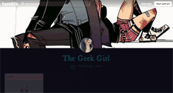 Desktop Screenshot of geek-girl.tumblr.com