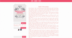 Desktop Screenshot of beingbelle.tumblr.com