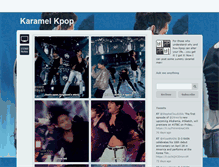 Tablet Screenshot of karamelkpop.tumblr.com