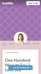 Mobile Screenshot of 143xoxozhimae.tumblr.com