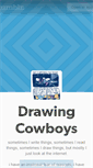 Mobile Screenshot of drawing-cowboys.tumblr.com