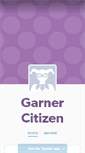 Mobile Screenshot of garnercitizen.tumblr.com