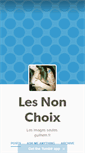 Mobile Screenshot of lesnonchoix.tumblr.com