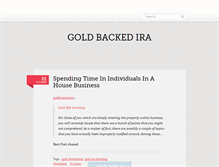 Tablet Screenshot of goldbackediraco.tumblr.com