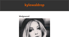 Desktop Screenshot of kylewaldrop.tumblr.com