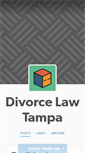 Mobile Screenshot of divorcelawtampa.tumblr.com