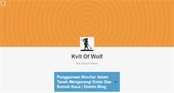 Desktop Screenshot of kvltofwolf.tumblr.com