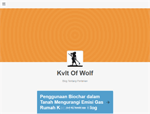 Tablet Screenshot of kvltofwolf.tumblr.com