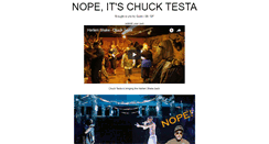 Desktop Screenshot of chucktesta.tumblr.com