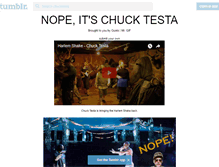 Tablet Screenshot of chucktesta.tumblr.com