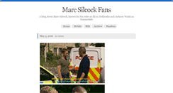 Desktop Screenshot of marcsilcockfans.tumblr.com