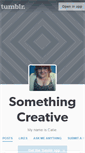 Mobile Screenshot of catieissomethingcreative.tumblr.com