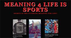 Desktop Screenshot of meaning4lifeissports.tumblr.com
