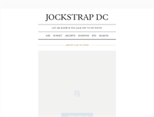 Tablet Screenshot of jockstrapdc.tumblr.com