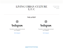 Tablet Screenshot of livingurbanculture.tumblr.com