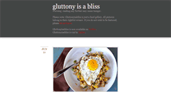 Desktop Screenshot of gluttonyisabliss.tumblr.com
